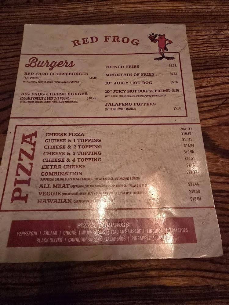 Red Frog Menu image 2
