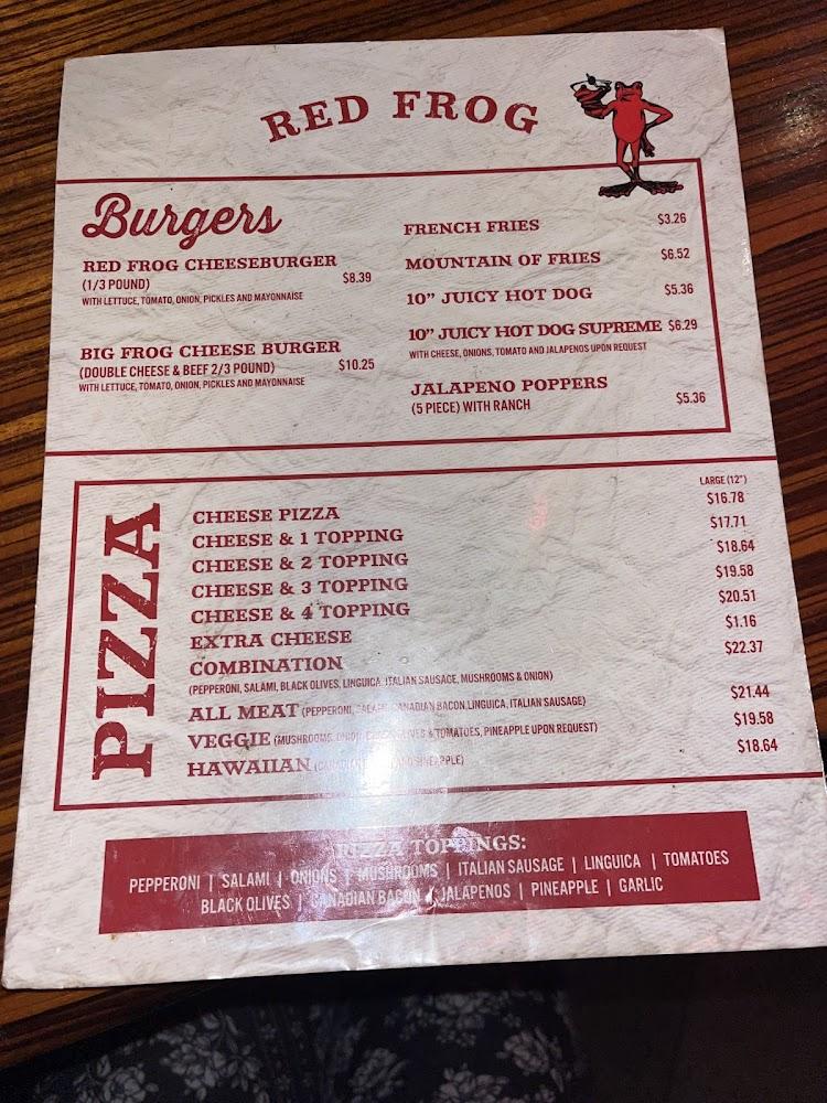 Red Frog Menu image 3
